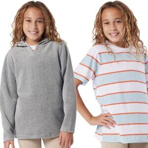 Unionbay Youth Hoodie and Tee set 2Pc Unisex S(7/8)